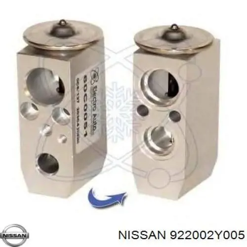 Клапан TRV, кондиціонера Nissan/Infiniti 922002Y005 ціна, від 8.61 USD