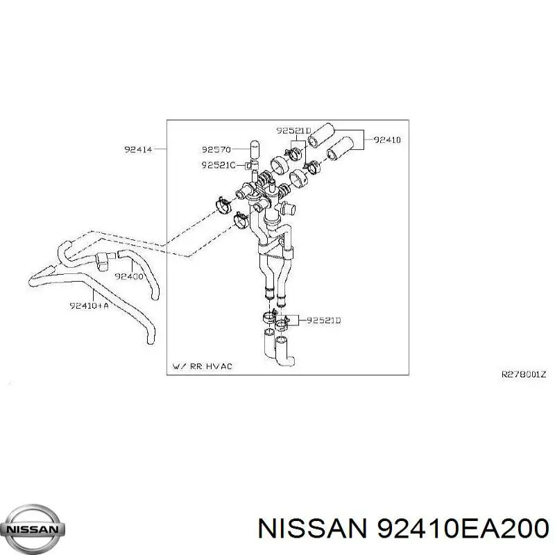  Nissan/Infiniti 92410EA200 ціна, від 44.28 USD