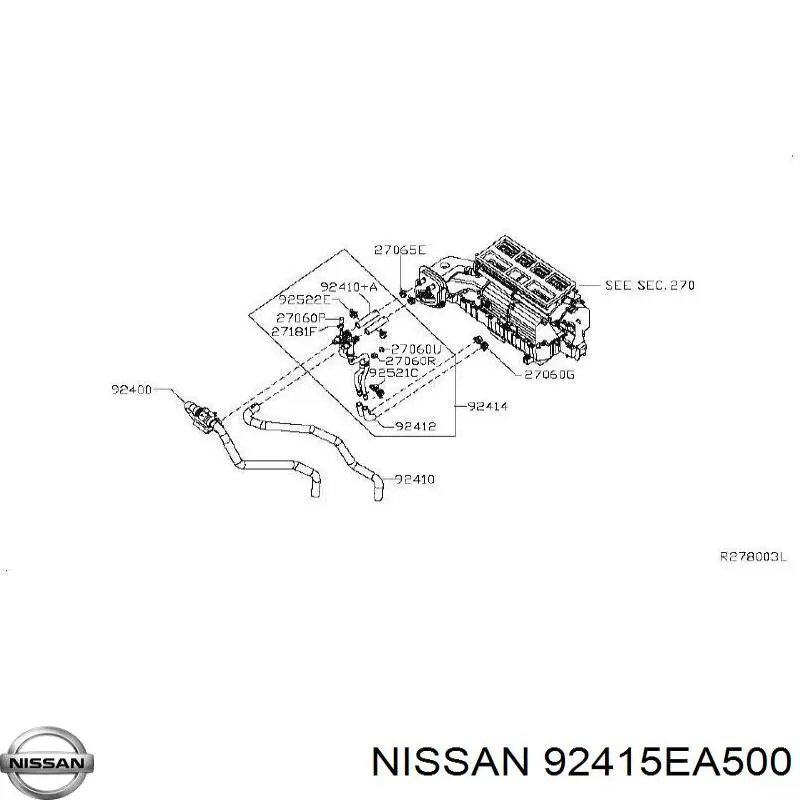  Nissan/Infiniti 92415EA500 ціна, від 28.56 USD