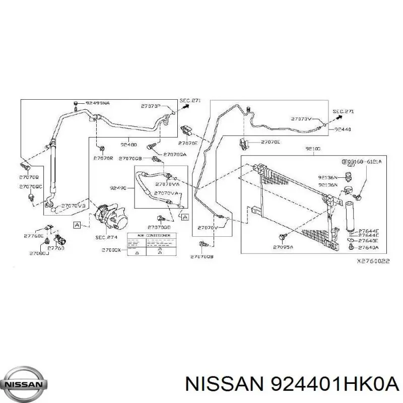  924401HK0A Nissan