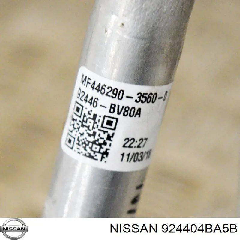 Шланг кондиціонера, від радіатора до випарника Nissan/Infiniti 924404BA5B ціна, від 94.16 USD