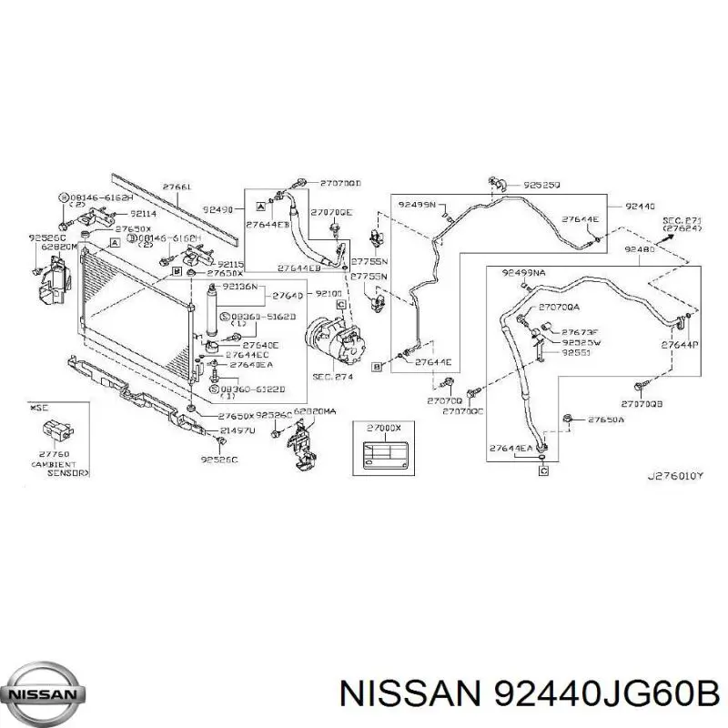 Nissan/Infiniti 92440JG60B ціна, від 175.12 USD