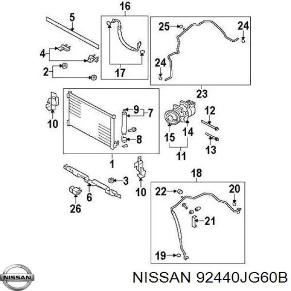 92440JG60B Nissan/Infiniti 