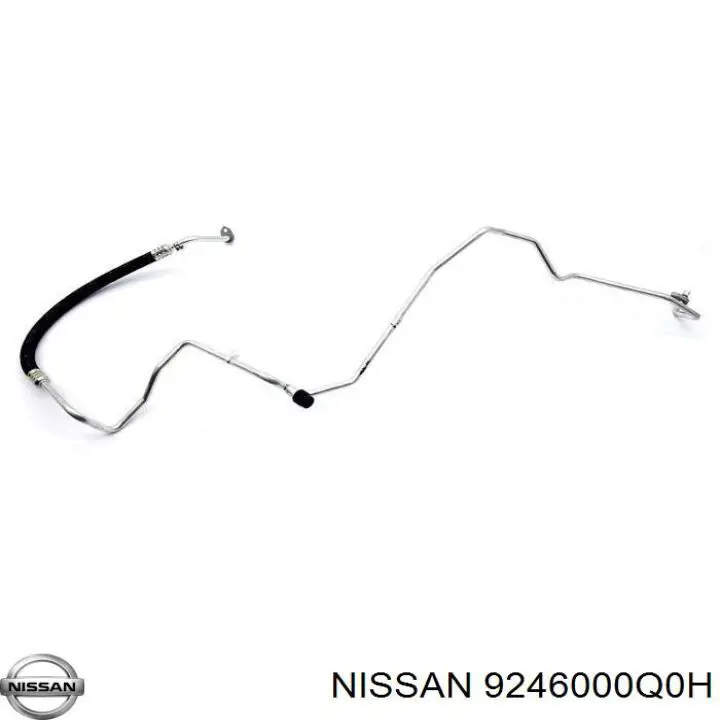 Купити 9246000Q0H Nissan/Infiniti Шланг кондиціонера, від радіатора до випарника
