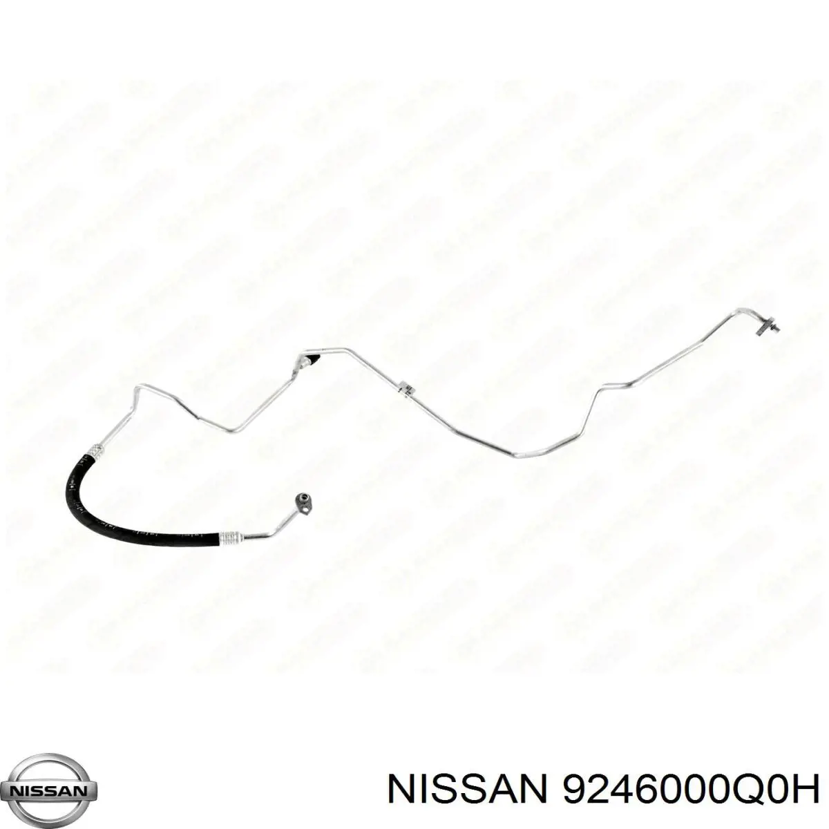 Шланг кондиціонера, від радіатора до випарника 9246000Q0H Nissan/Infiniti