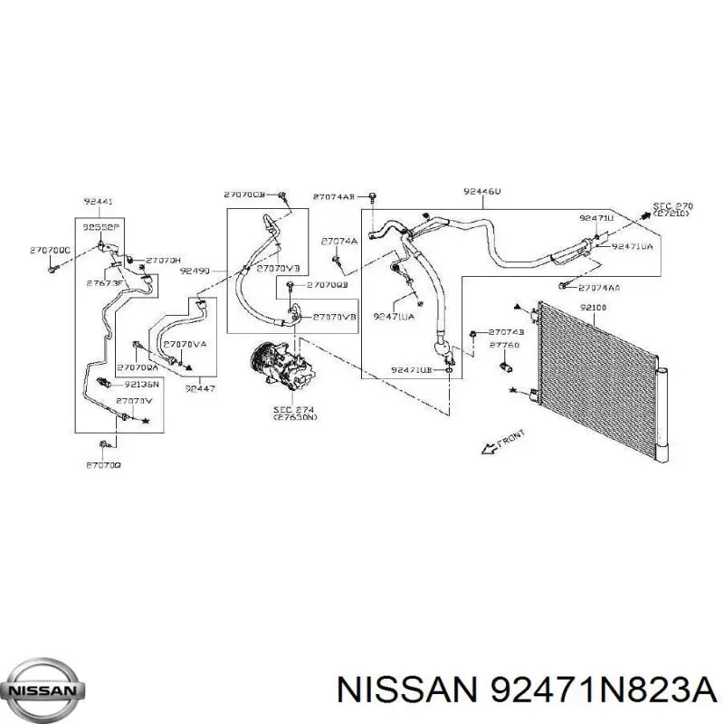 92471N823A Nissan/Infiniti 