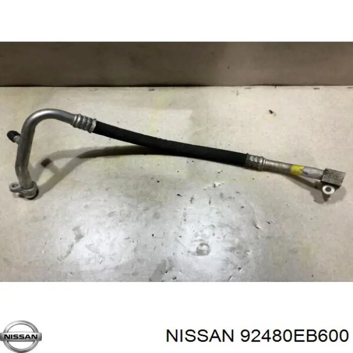 Шланг кондиціонера, від випарника до компресора Nissan/Infiniti 92480EB600 ціна, від 16.65 USD