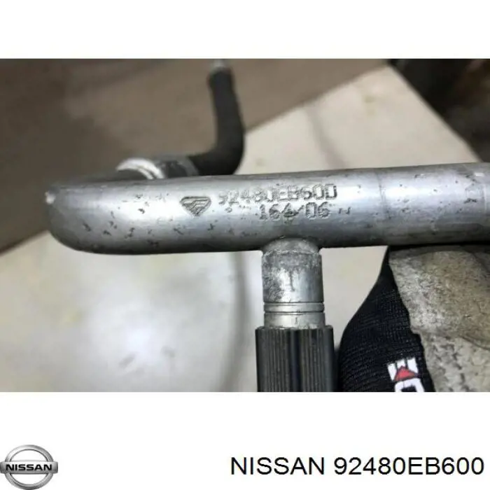 92480EB600 Nissan/Infiniti Шланг кондиціонера, від випарника до компресора