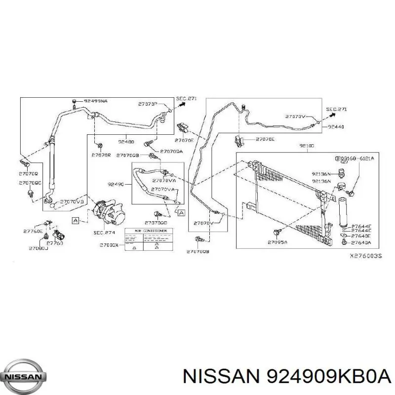 Nissan/Infiniti 924909KB0A ціна, від 38.01 USD