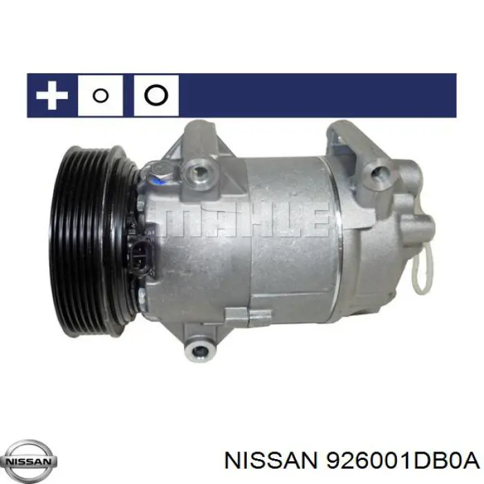 Компресор кондиціонера 8200892677 Renault (RVI)