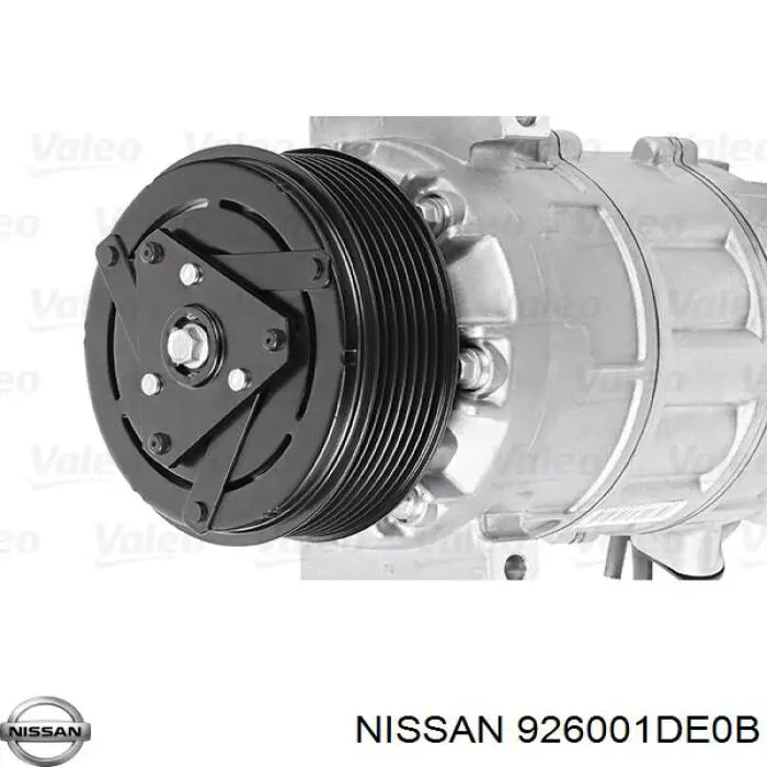 Компресор кондиціонера 926001DE0B Nissan