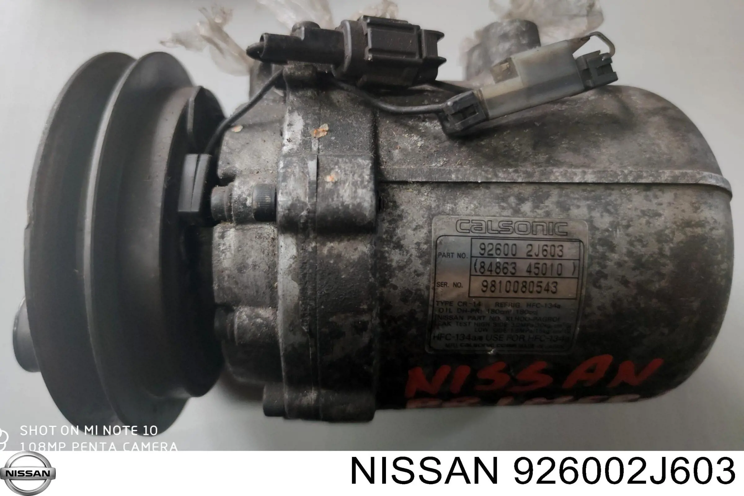 Компресор системи кондиціювання Nissan/Infiniti 926002J603 ціна, від 31.44 USD