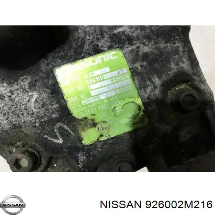 926002M216 Nissan/Infiniti Компресор холодоагенту