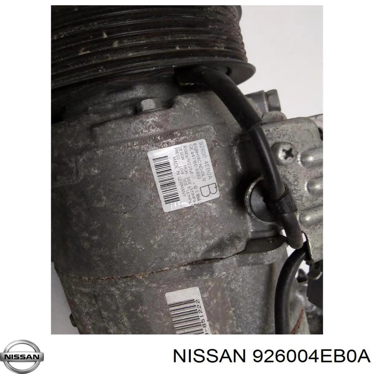 Компресор кондиціонера 926004EB0A Nissan