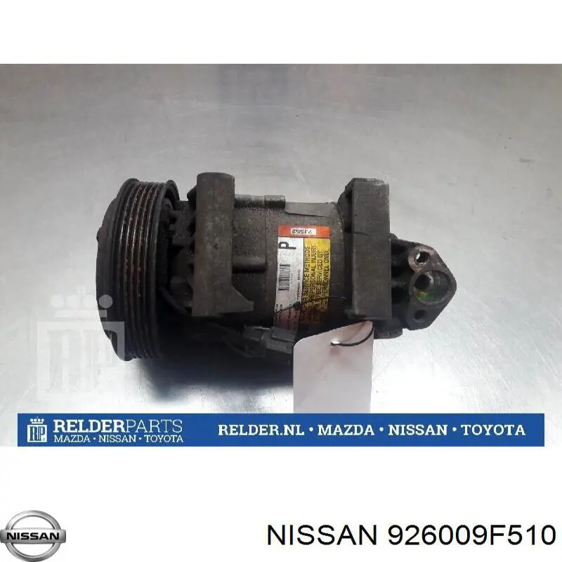 Компресор системи кондиціювання Nissan/Infiniti 926009F510 ціна, від 110.38 USD