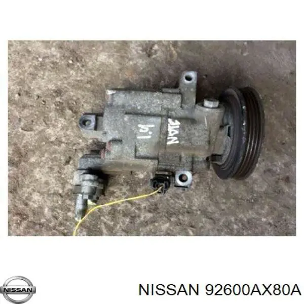 92600AX80A Nissan компресор кондиціонера