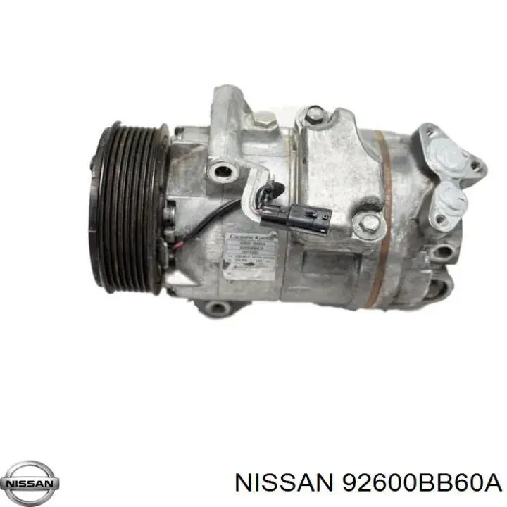 Компресор системи кондиціювання Nissan/Infiniti 92600BB60A ціна, від 147.13 USD