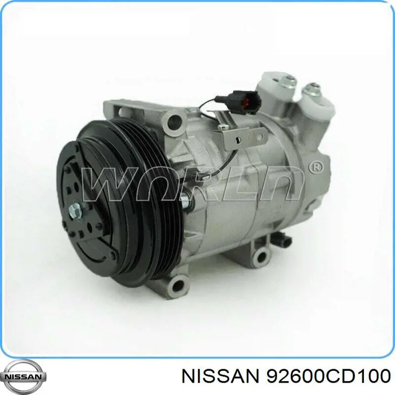 Компресор системи кондиціювання Nissan/Infiniti 92600CD100 ціна, від 118.94 USD
