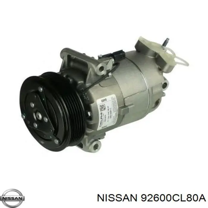 92600CL80A Nissan компресор кондиціонера