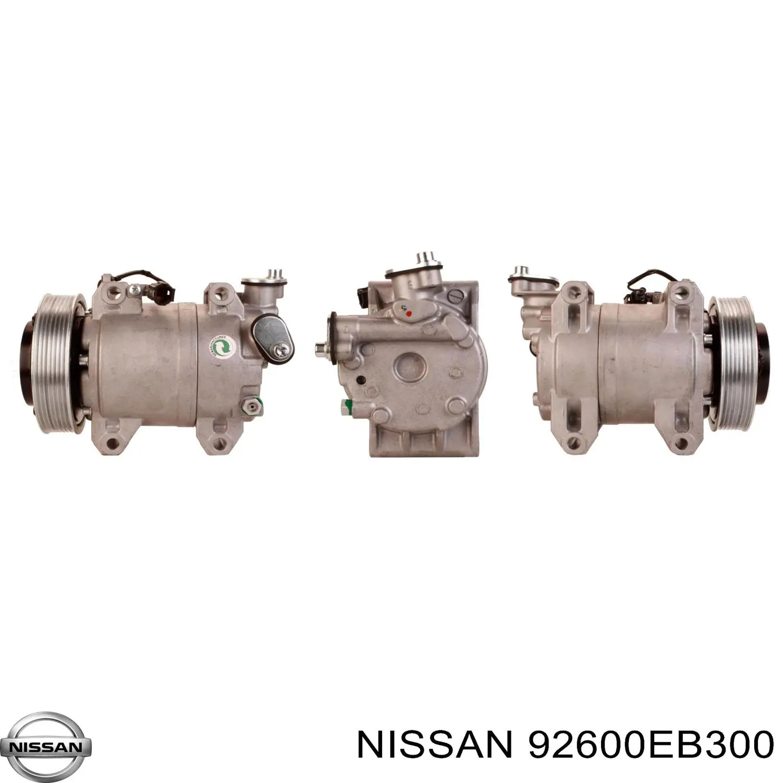 92600EB300 Nissan/Infiniti Компресор холодоагенту
