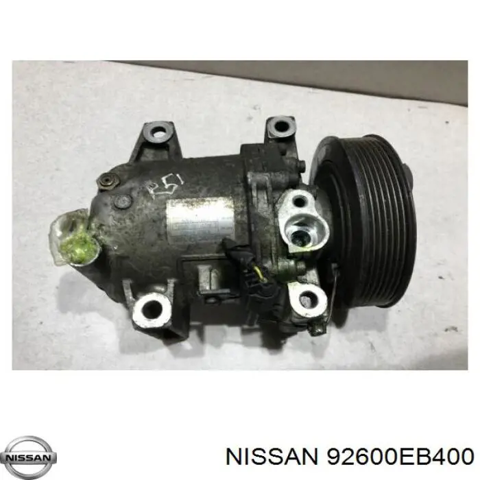 Компресор кондиціонера Nissan Navara NP300 (D40M) (Нісан Навара)