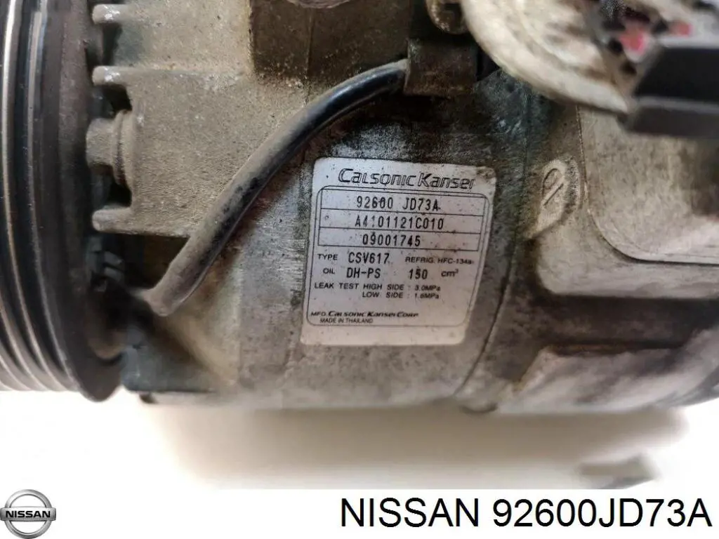 Компресор кондиціонера 92600JD73A Nissan