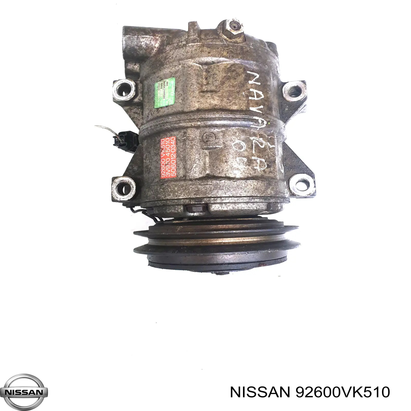 Компресор системи кондиціювання Nissan/Infiniti 92600VK510 ціна, від 120.56 USD