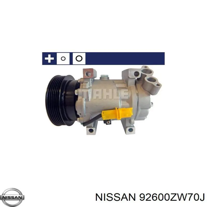 Компресор системи кондиціювання Nissan/Infiniti 92600ZW70J ціна, від 78.31 USD