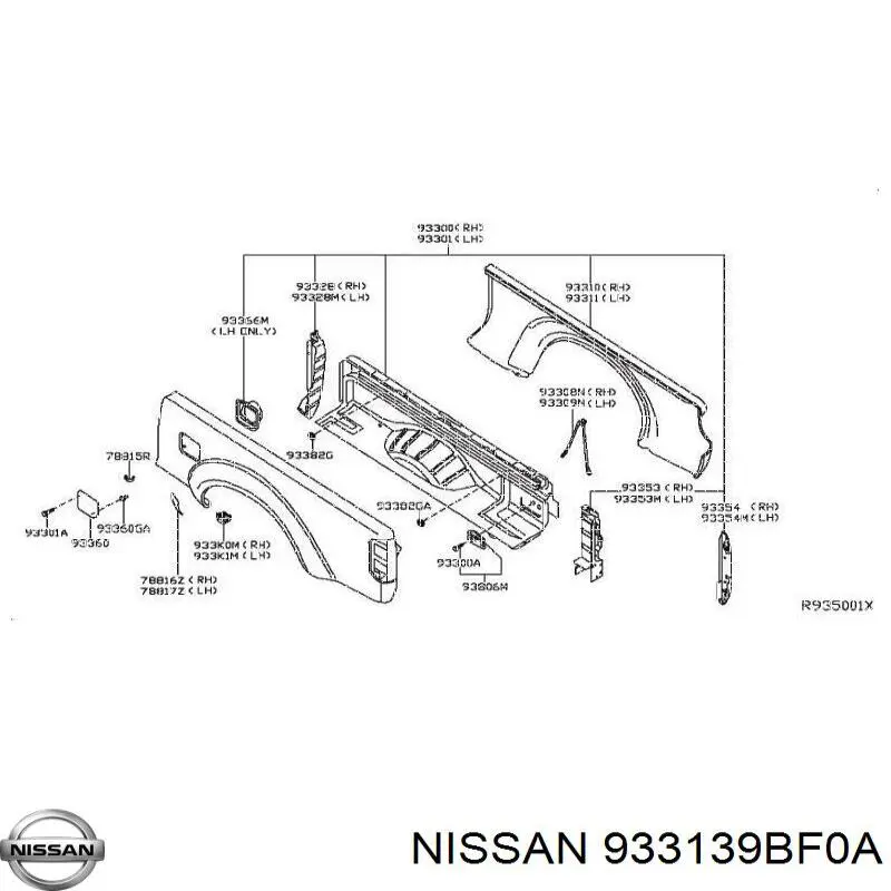 93313EB030 Nissan/Infiniti 