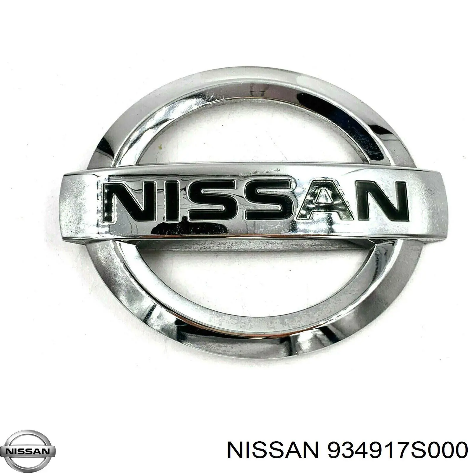 Емблема кришки багажника, фірмовий значок 934917S000 Nissan