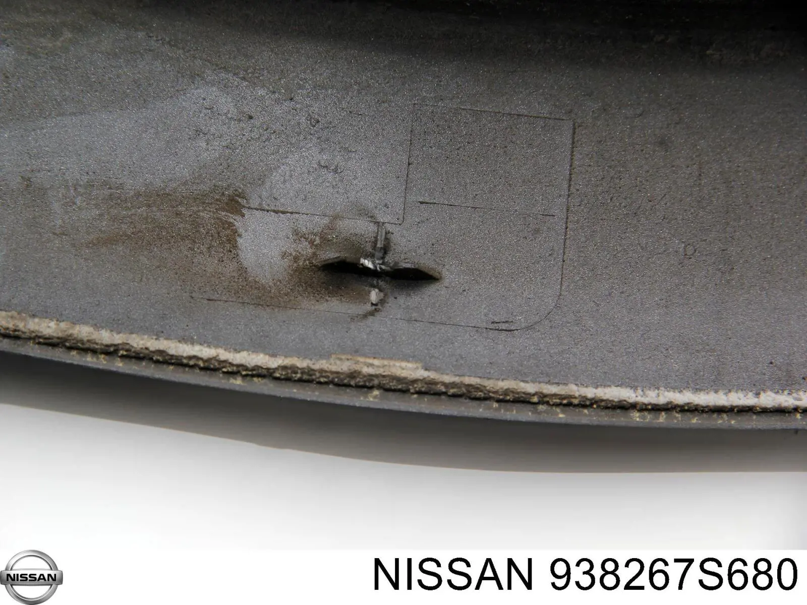 Накладка заднього правого крила Nissan/Infiniti 938267S680 ціна, від 504.59 USD