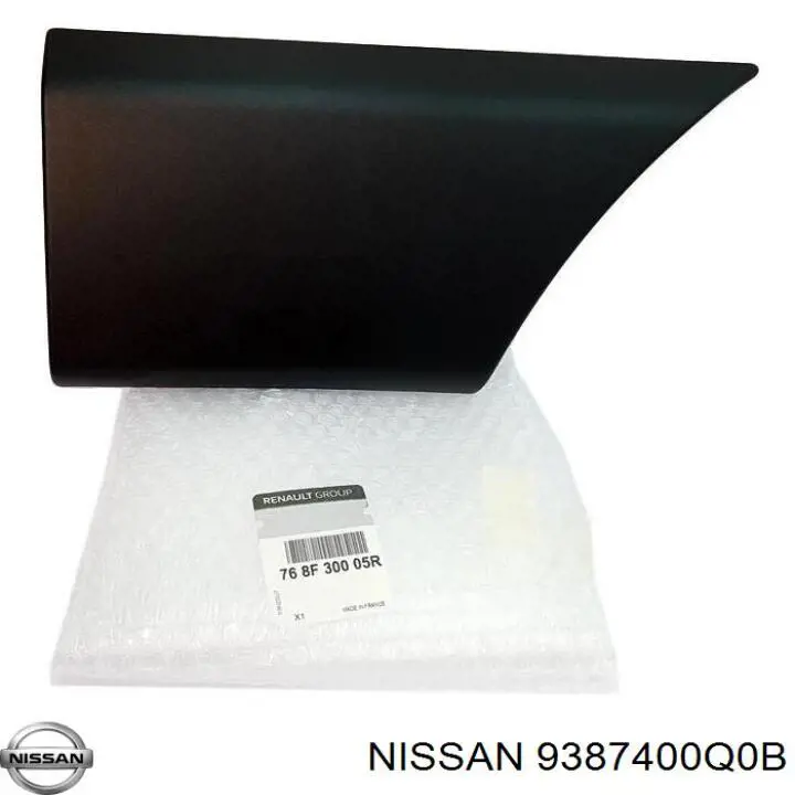 Молдинг заднього правого крила Fast FT90425G ціна, від 24.47 USD