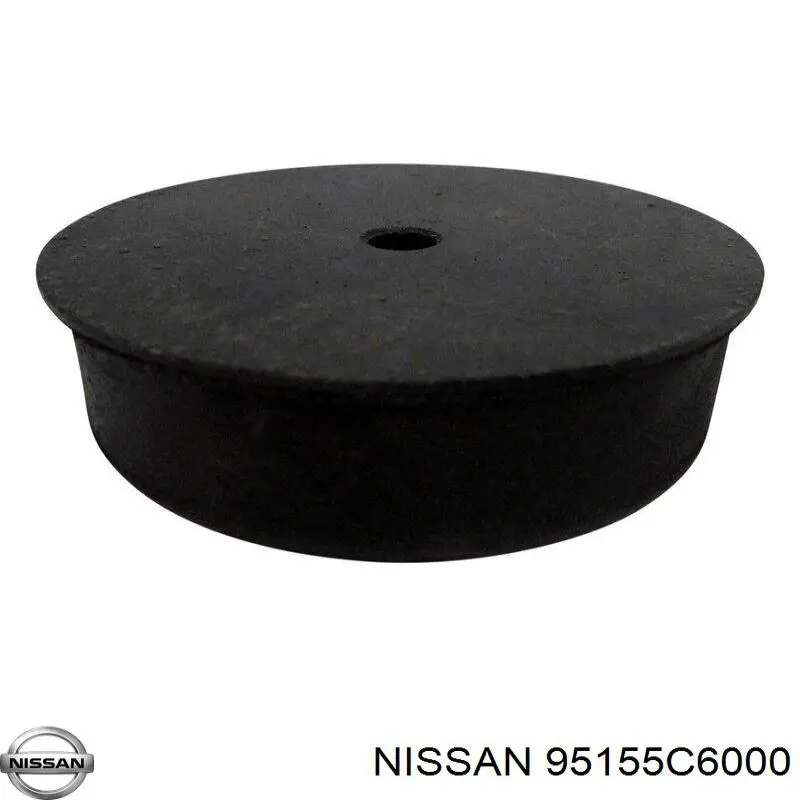 95155C6000 Nissan подушка рами (кріплення кузова)