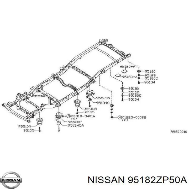  95182ZP50A Nissan