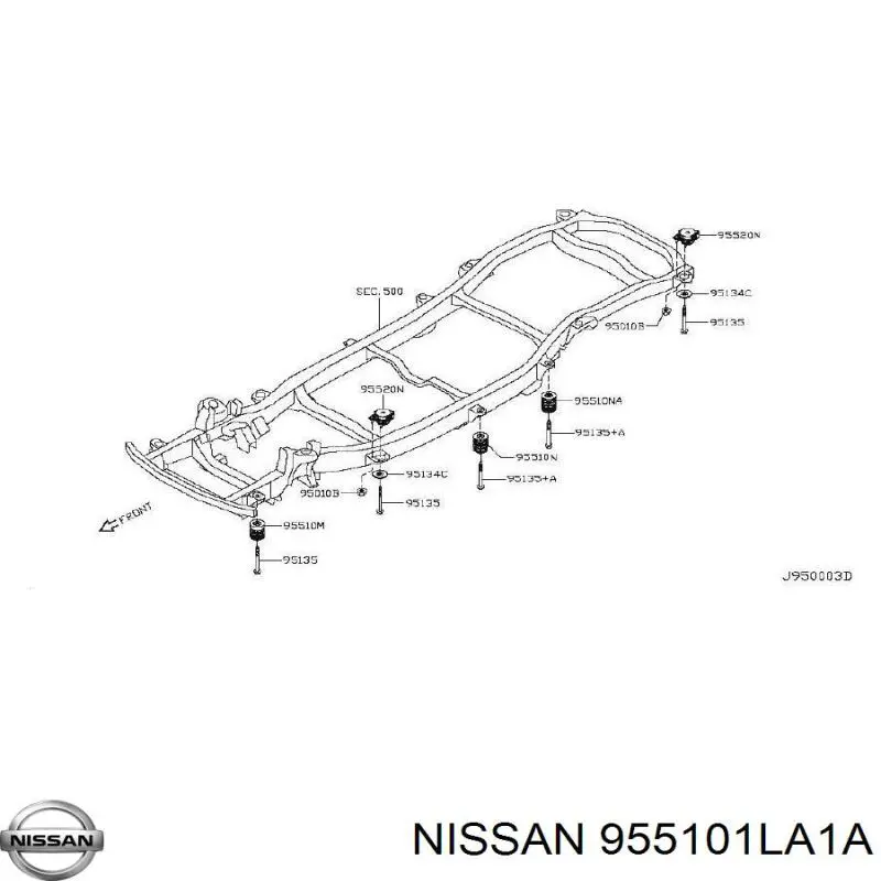 955101LA1A Nissan/Infiniti 