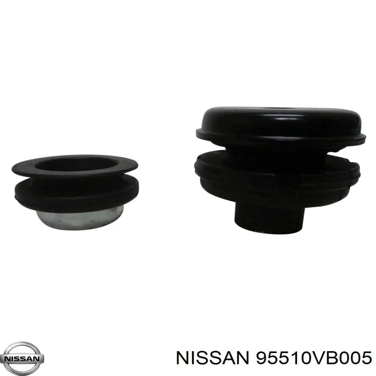 Подушка рами (кріплення кузова) 95510VB005 Nissan/Infiniti