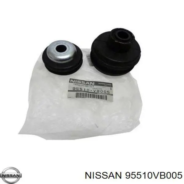 95510VB005 Nissan подушка рами (кріплення кузова)