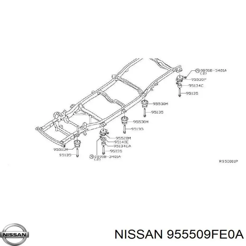  955509FE0A Nissan/Infiniti