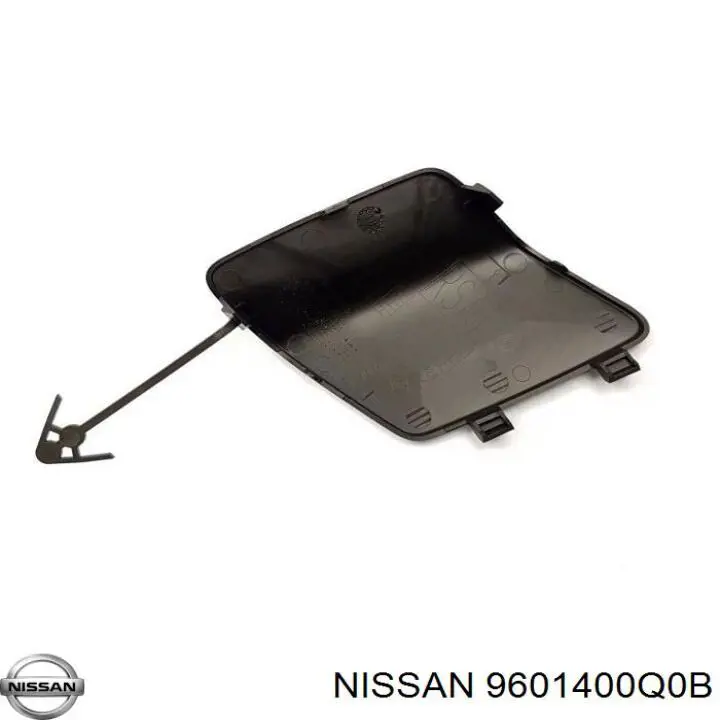 9601400Q0B Nissan заглушка бампера буксирувального гака, передня