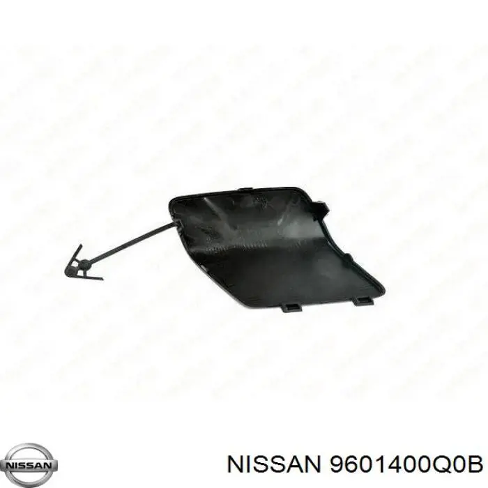 Заглушка бампера буксирувального гака, передня Nissan/Infiniti 9601400Q0B ціна, від 3.66 USD