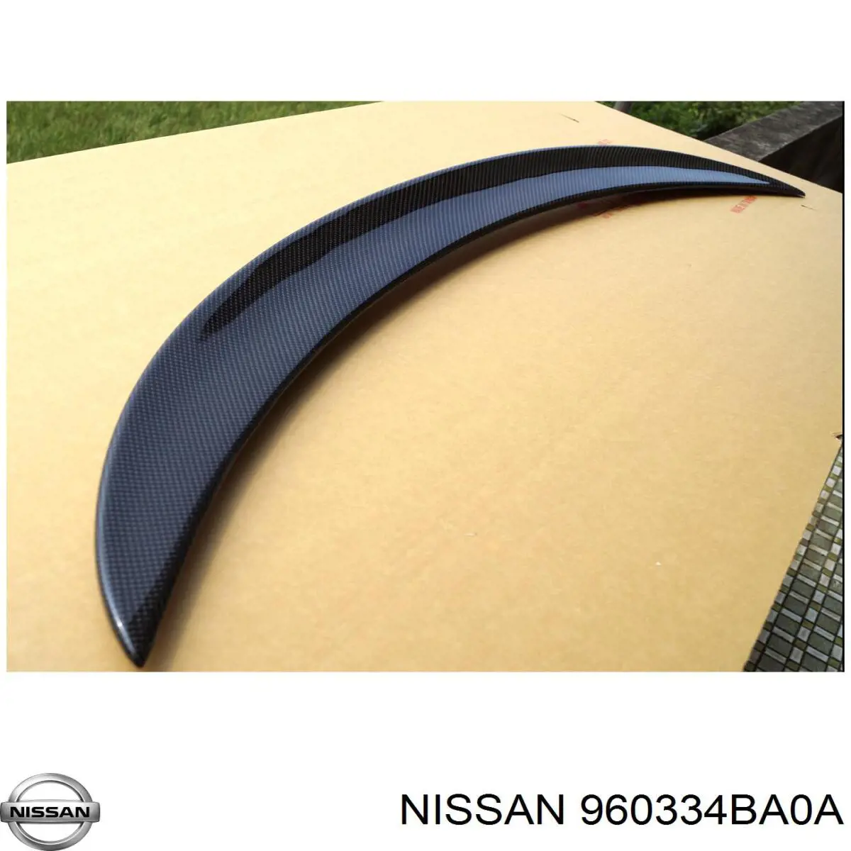 Спойлер кришки багажника 960334BA0B Nissan/Infiniti