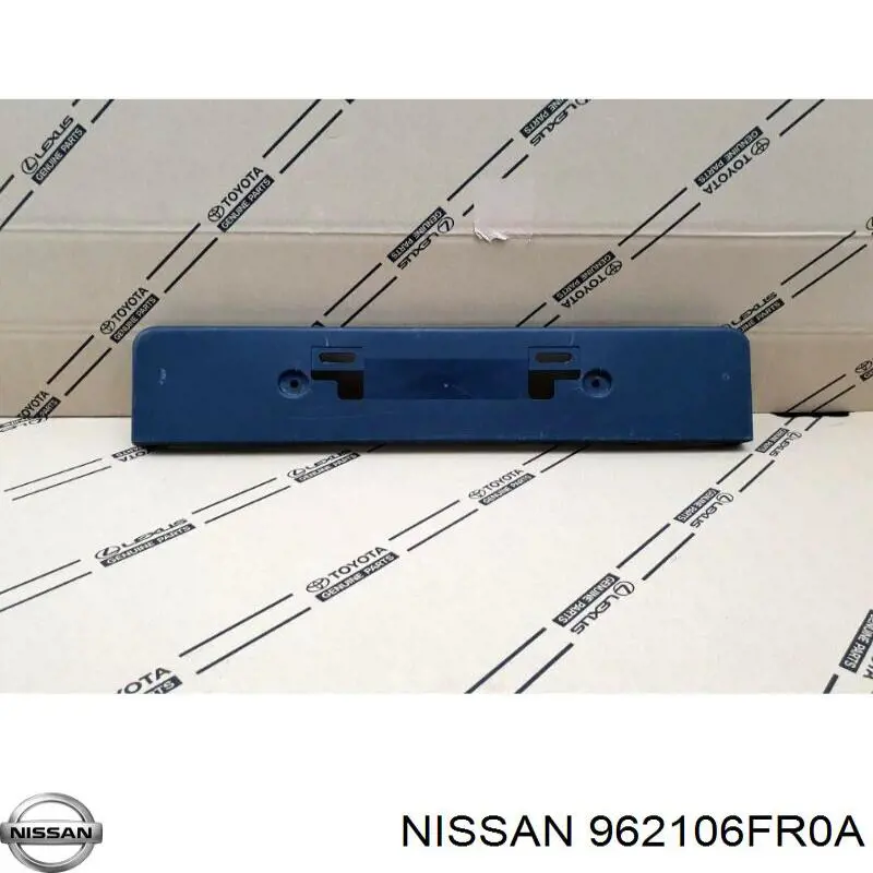 Кріплення переднього номера автомобіля Nissan/Infiniti 962106FR0A ціна, від 43.01 USD