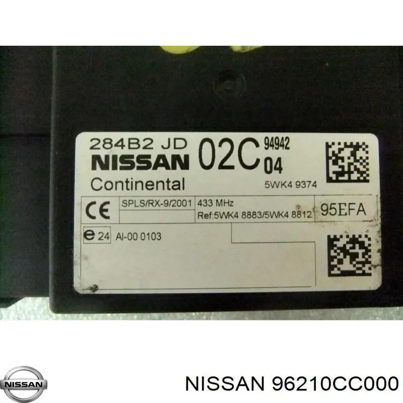 96210CC000 Nissan/Infiniti 