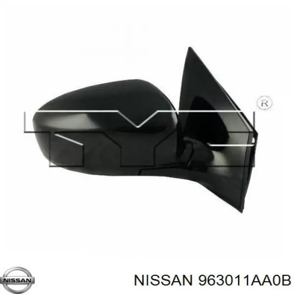 Mirror assy-door rh на Nissan Murano Z51