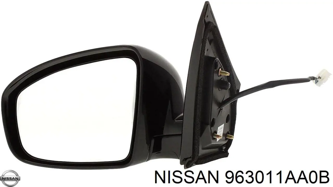 Праве бічне дзеркало Nissan Murano позашляховик (Z51) (2007 - 2014) ціна, від 59.24 USD