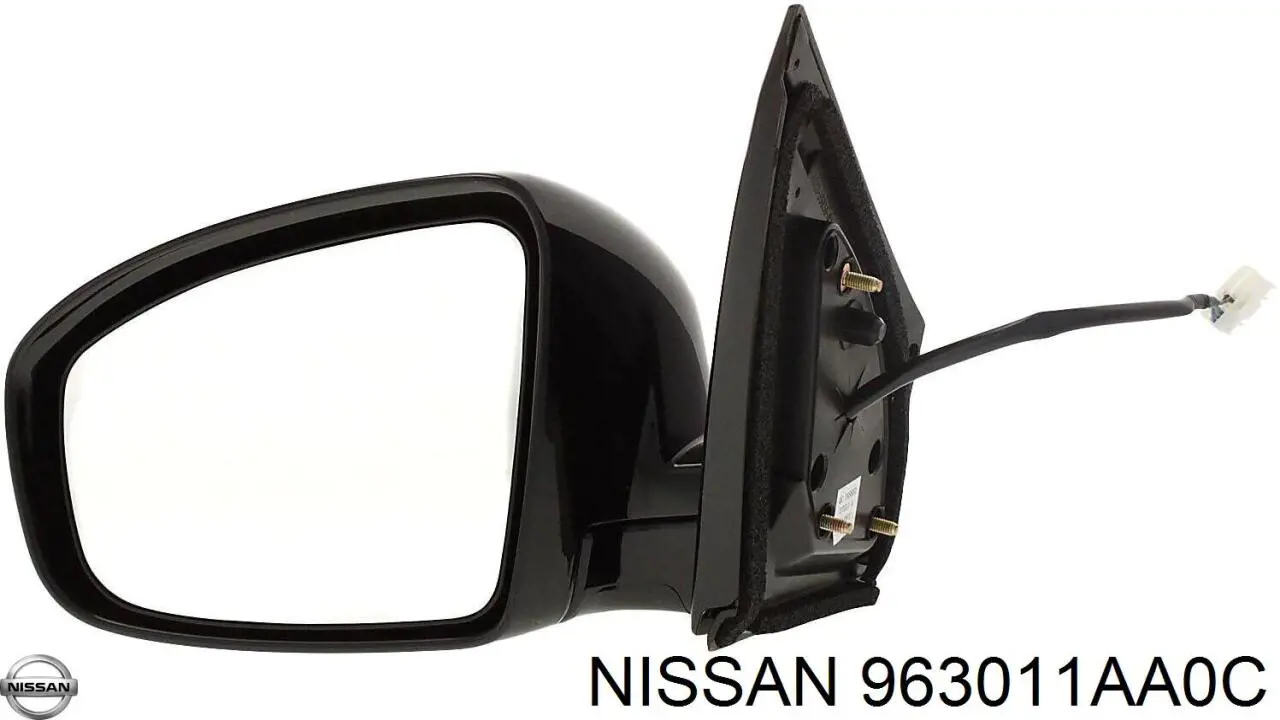 Праве бічне дзеркало Nissan/Infiniti 963011AA0C ціна, від 37.38 USD