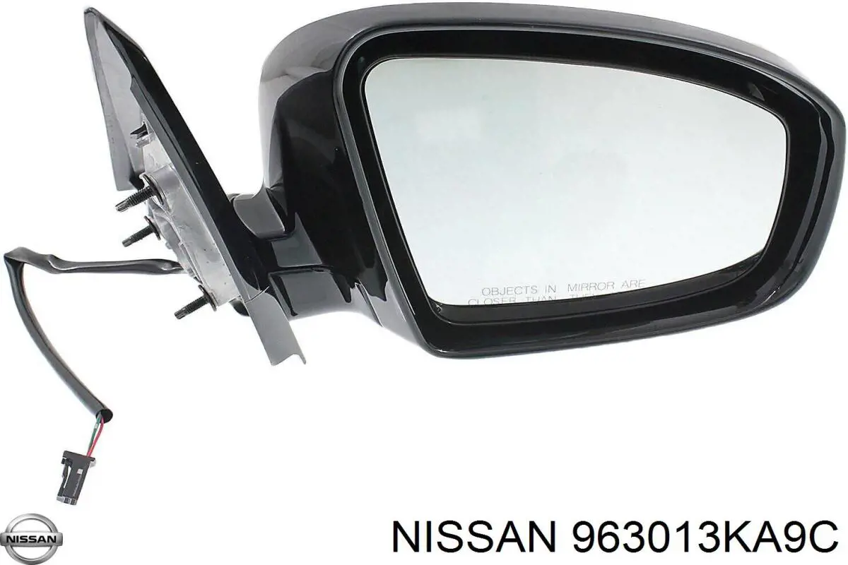 Праве бічне дзеркало Nissan/Infiniti 963013KA9C ціна, від 150.11 USD