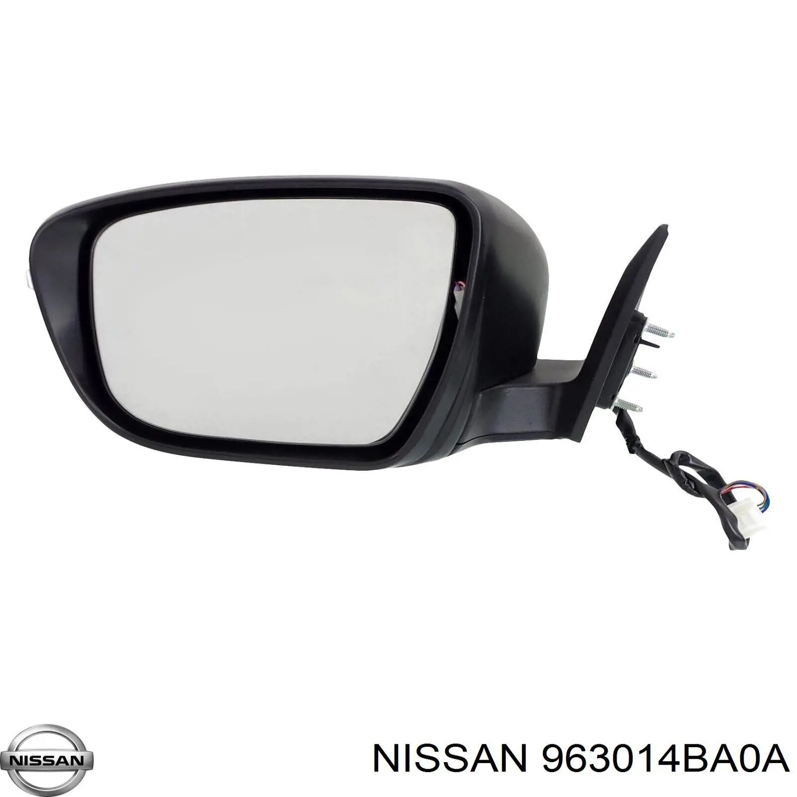963014BA0A Nissan/Infiniti Праве дзеркало заднього виду