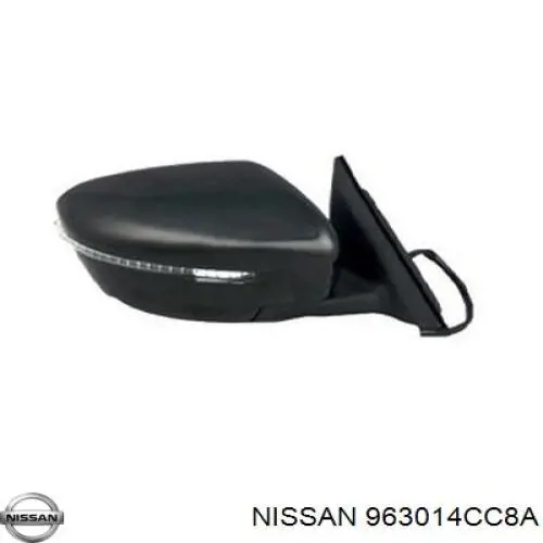 963014CC8A Nissan/Infiniti Праве дзеркало заднього виду