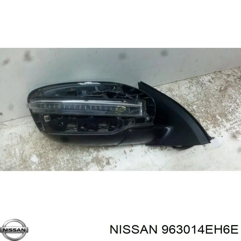 Праве бічне дзеркало Nissan/Infiniti 963014EH6E ціна, від 246.69 USD